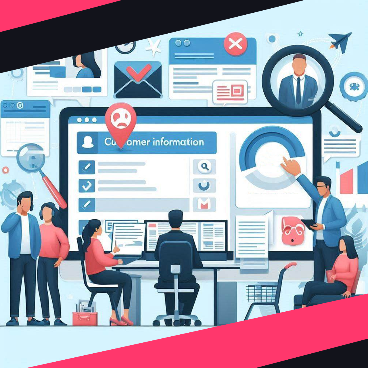 Customer information in CRM - MVP - CRM. end-to-end analytics for Telegram